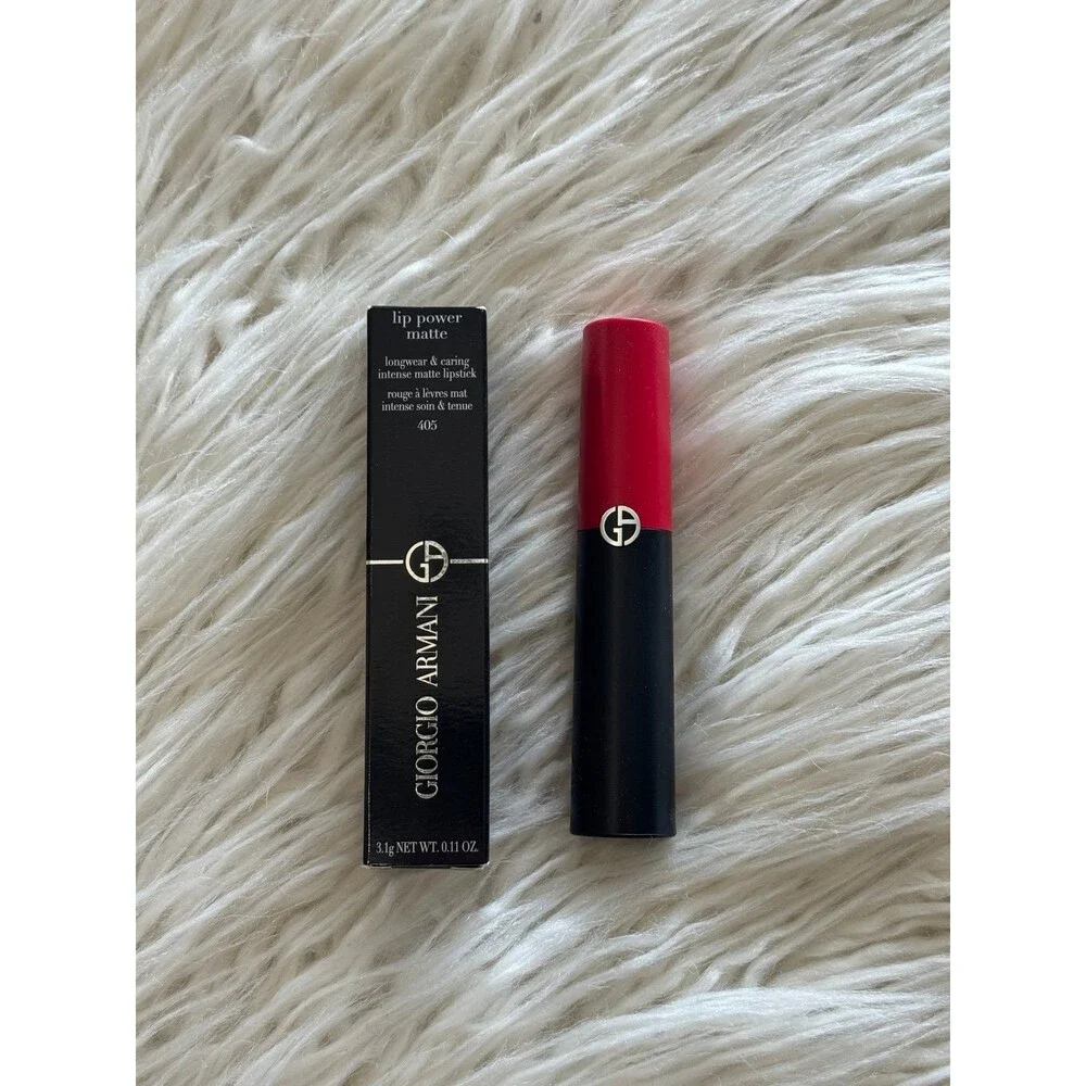 Giorgio Armani Lip Power Matte Lipstick 405 Powerful